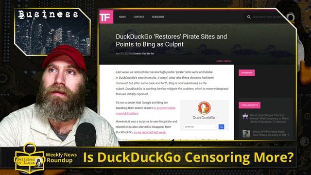 Is DuckDuckGo Censoring More? | Weekly News Roundup смотреть онлайн