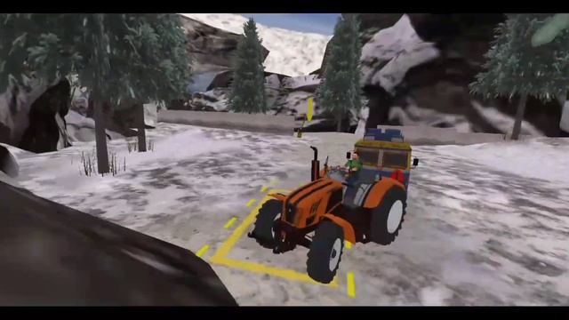 Real Cargo Tractor Pulling Simulator - Offroad Chained Truck Towing Rescue - Android GamePlay смотреть онлайн