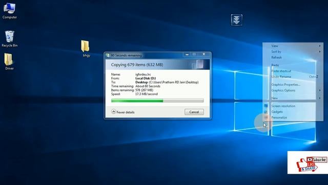 How to hide any Folder in any window. смотреть онлайн