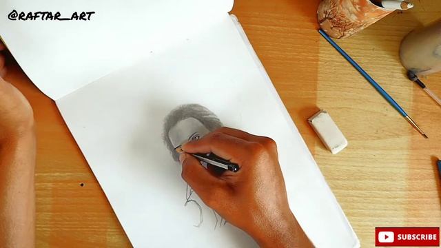 Scarlett Johansson sketch | Natasha Romanoff sketch|Black window- Painting avengers with pencil ar смотреть онлайн