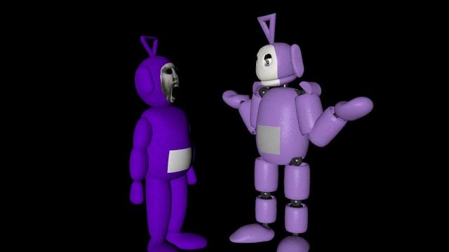 Tinky Winky Meet Tinky Winky From FNaTL 2 [Cinema 4D] смотреть онлайн