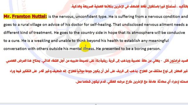 5. قصة النافذة المفتوحة open window(شرح شخصية Mr. Nuttel) الكاتب Saki الاستاذ محمد نجم النوفلي смотреть онлайн