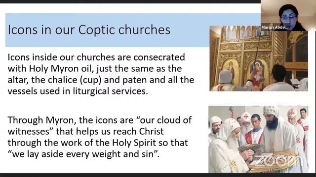 Coptic Icons: Windows into Heaven. By Marian Abdel-Malek 01.15.2021Friday Youth Meeting смотреть онлайн