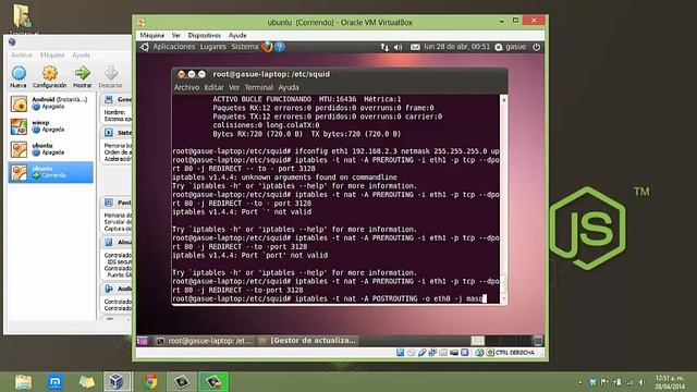 Configuracion de squid con Ubuntu 10.04 en maquina virtual смотреть онлайн