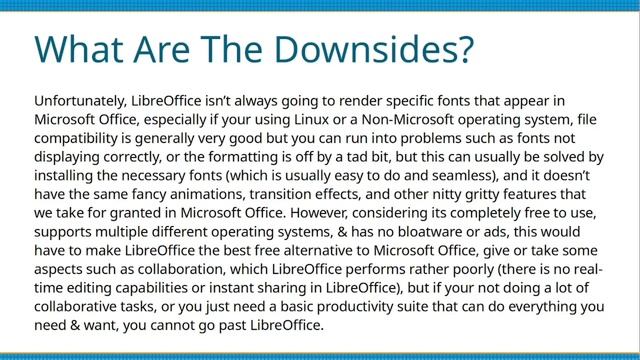 LibreOffice review смотреть онлайн