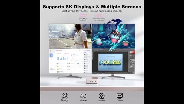 GEEKOM A5 Mini PC | Specifications смотреть онлайн