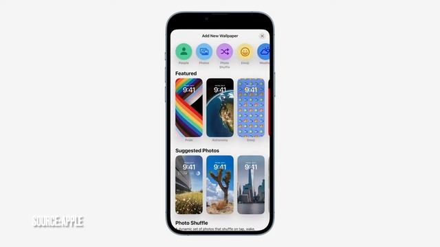 Apple debuts new CUSTOMIZABLE lock screen in iOS 16 - WWDC 2022 смотреть онлайн