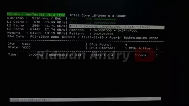 Cara Mengecek Kesehatan Ram Komputer (Memtest86) смотреть онлайн