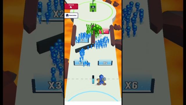 Mob Control Gameplay Stage 16 - 17 ( Android, IOS )