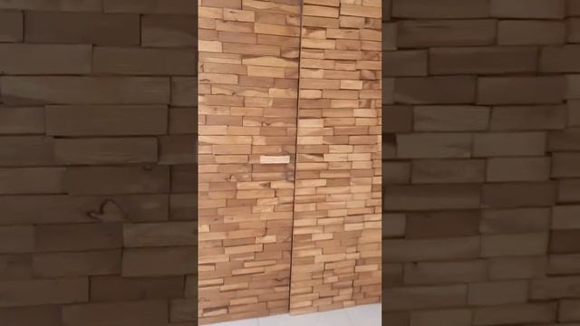 дверь своими руками из фанеры и спила твёрдых пород #woodworking #woodminimal #wood смотреть онлайн