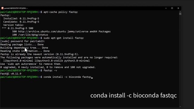 How to install FASTQC software in LINUX / UBUNTU смотреть онлайн