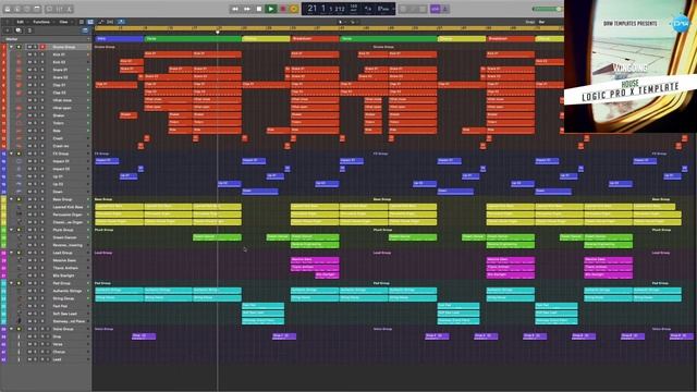 Logic Pro X Template Wingding (House) #logicproxtemplate #logicprox #logicpro смотреть онлайн
