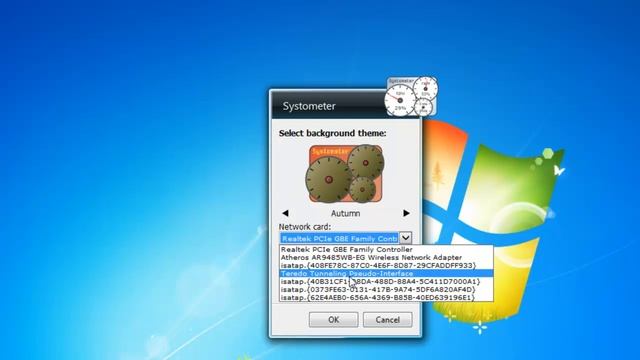 Systometer Gadget for Windows 7 смотреть онлайн