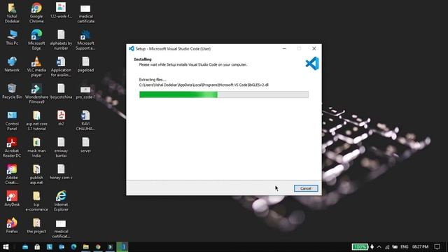 How to download and Installation Visual studio code in 2020 | In windows 10 | The Pro Code смотреть онлайн