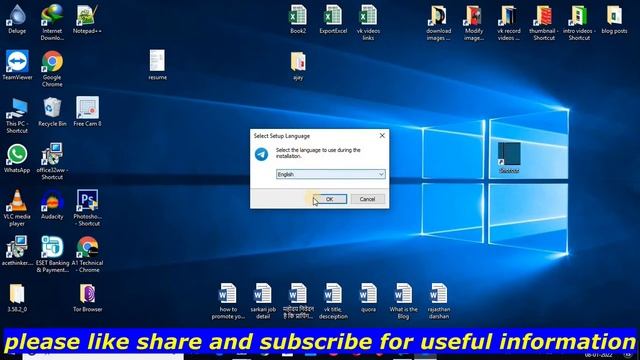 how to download and install telegram on laptop | telegram for windows 10/8/7 | telegram for pc смотреть онлайн