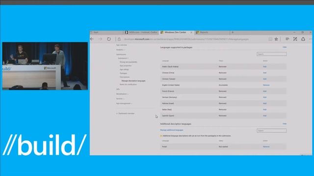 Build 2016 Windows Store and Dev Center Overview New Capabilities for Helping Developers Succeed смотреть онлайн