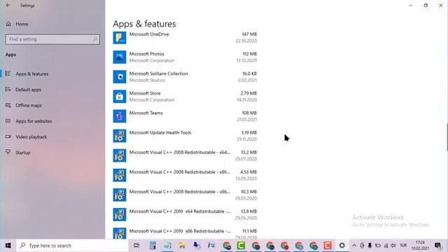 Repair Skype App Windows 10