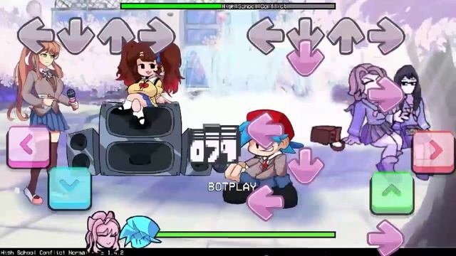 FNF VS MONIKA HD (TWO VERSIONS) ANDROID (APK) OPTIMIZED BY BF NEO смотреть онлайн