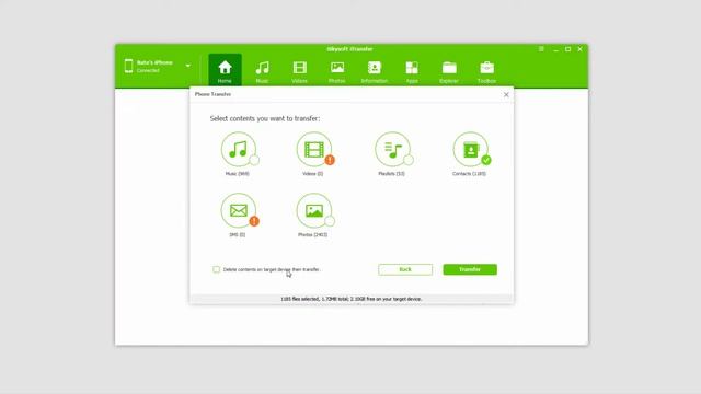 iSkysoft iTransfer- How to Transfer Contacts from iPhone to Android смотреть онлайн