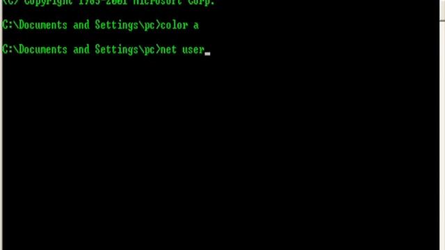 changer le mot de passe d'une session windows смотреть онлайн
