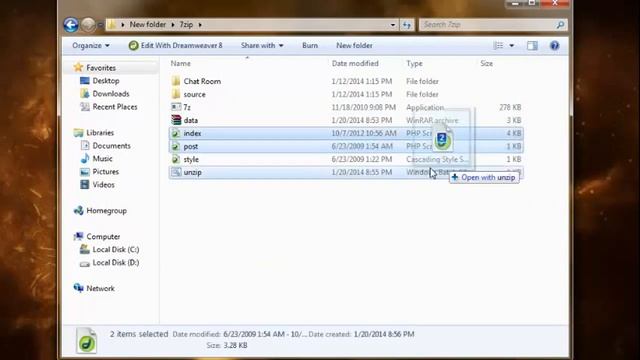 How to extract a compressed file using commandline in winrar / 7zip смотреть онлайн