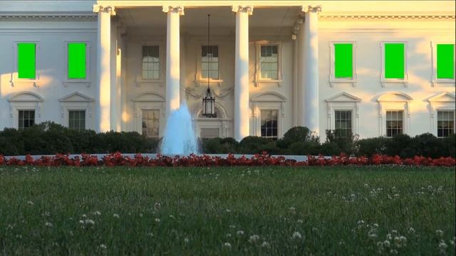 WHITE HOUSE W GREEN WINDOWS смотреть онлайн