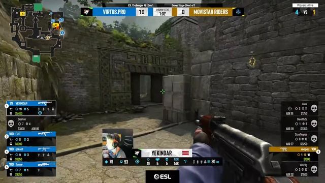 СЛИШКОМ ЖЕСТКИЙ YEKINDAR ACE HIGHLIGHTS CS GO yekindar cs go крутой эйс смотреть онлайн