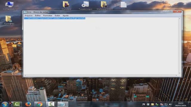 Como trocar a tela de logon do Windows 7 смотреть онлайн