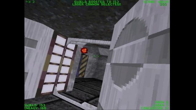 Descent, D1X v1.43 on Windows XP, Intel Pentium III 800MHz смотреть онлайн