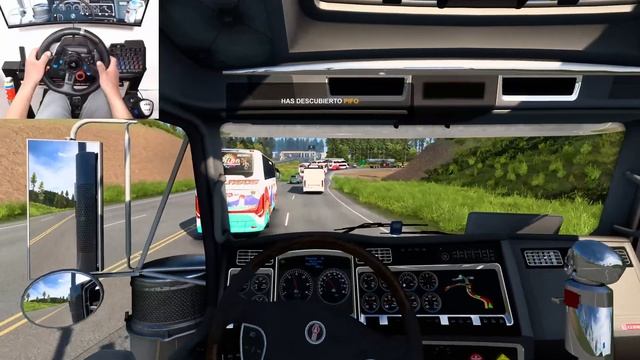 KENWORT T800 | DOBLE JAULA - SAN LUIS - ALOAG | Logitech G29 Eaton Fuller Driving - ATS 1.46 смотреть онлайн