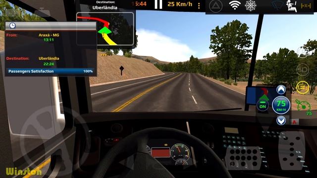 World Bus Driving Simulator #2 - Brasil Bus Game Android Gameplay смотреть онлайн