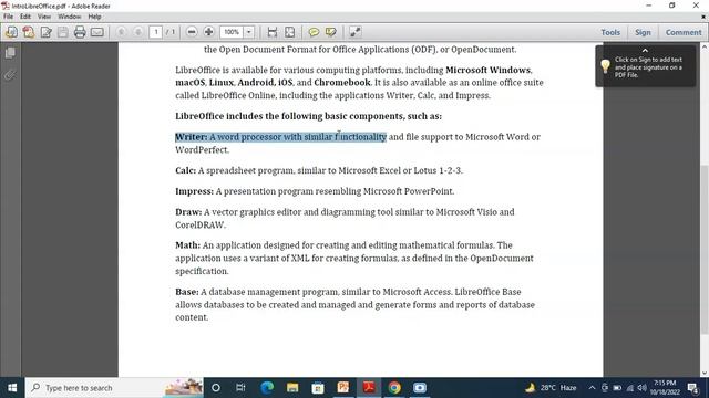 LibreOffice Introduction смотреть онлайн