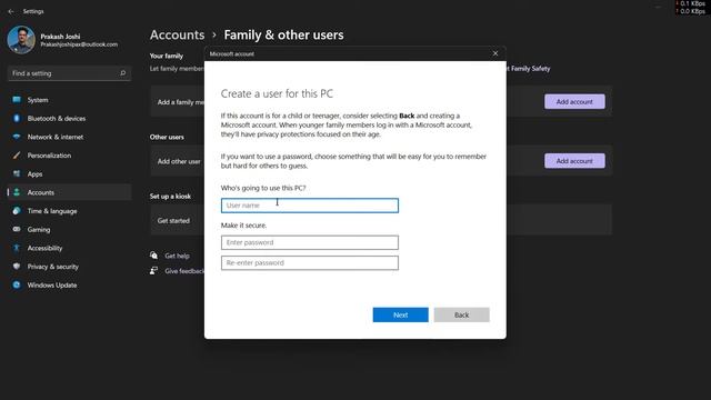 How to Create a New User Account on Windows 11 | How to Create a Guest User Account смотреть онлайн