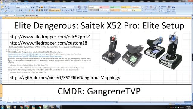 Saitek X52 Pro: Elite Dangerous Setup: Part 2c смотреть онлайн