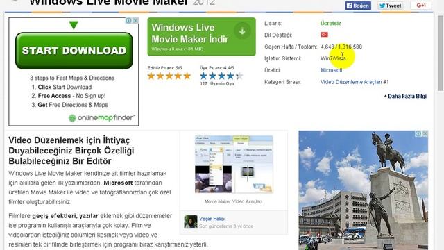 Windows Live Movie Maker 2012 Ücretsiz Versiyonu смотреть онлайн