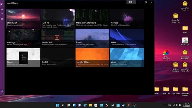 How To Get Live Wallpapers/background On Windows 11