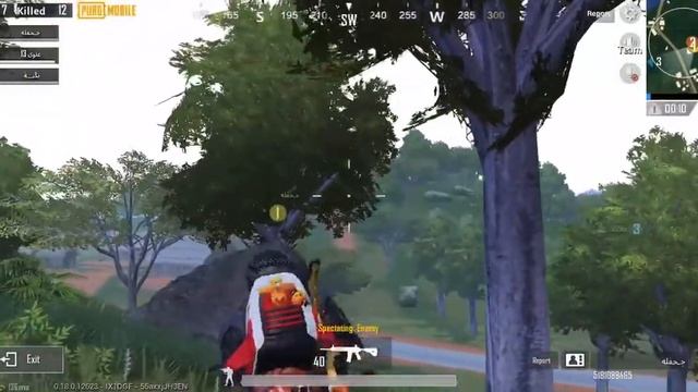 PUBG Mobile cheater, X-ray Vision and Auto-aim смотреть онлайн
