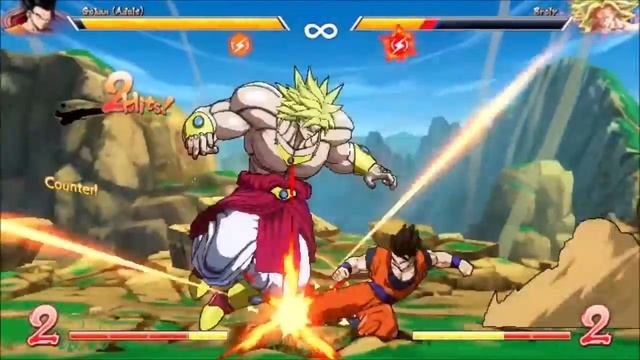 GOHAN VS BROLY (Dragon Ball Fighter Z + You Say Run) смотреть онлайн