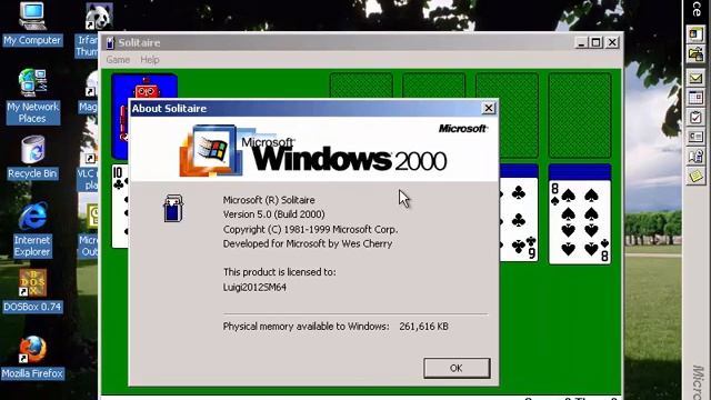 Windows NT 5.0 (Windows 2000 Server RTM Beta 3) Build 2000 on Virtual PC 2007 смотреть онлайн