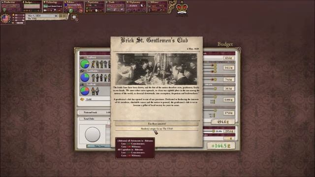 Victoria 2: Ultimate Mod - Imperial USA - Louisiana Land Act (#3) смотреть онлайн