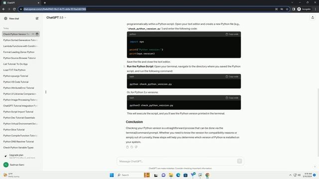 how to check your python version in terminal смотреть онлайн