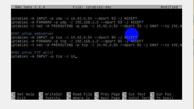 Konfigurasi DMZ Debian смотреть онлайн