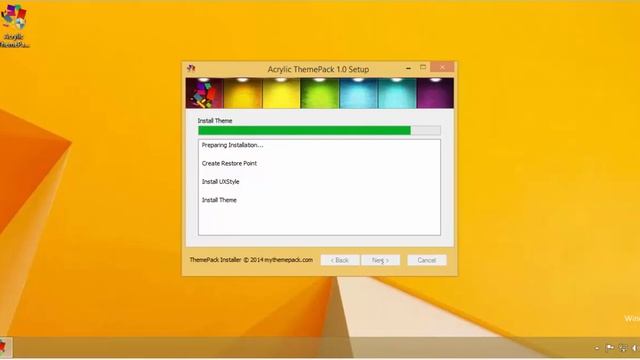 Acrylic ThemePack win8 смотреть онлайн