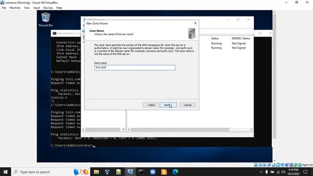Praktek DNS Server VirtualBox смотреть онлайн