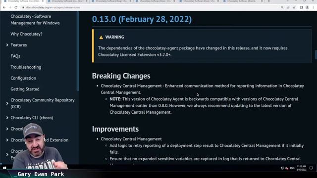 Chocolatey Agent Release 0.13.0 смотреть онлайн