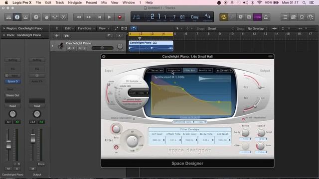 Logic Pro X Space Designer Reverb Plugin dissected смотреть онлайн