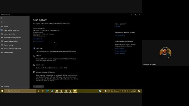 How to find quick scan and full scan options of windows 10 смотреть онлайн