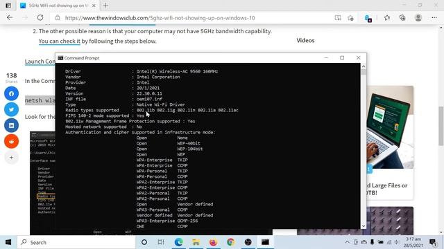 5GHz WiFi not showing up on Windows 10 смотреть онлайн