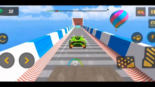 Ramp Car Racing - Car Games 3D - impossible car driving - Android games смотреть онлайн