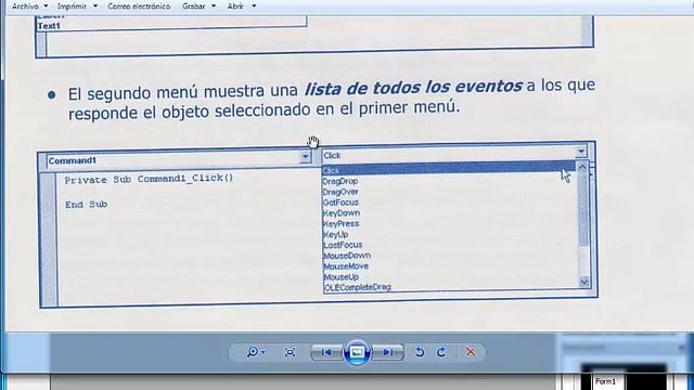 Visual Basic 6 0 Propiedades, Metodos y Eventos смотреть онлайн